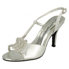 Ladies Anne Michelle Strappy Heeled Sandals