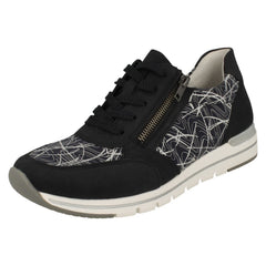 Ladies Remonte Stylish Heeled Trainers R6700