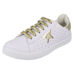 Ladies Reflex Star Design Lace Up Pumps