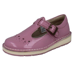 Girls Clarks T-Bar Shoes Joyful Skip