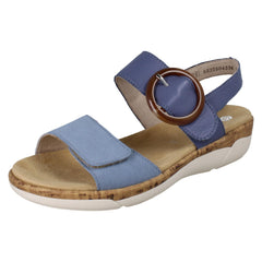 Ladies Remonte Buckle Detailed Sandals R6853