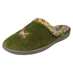 Ladies Padders Wide Fitting Slipper Mules Scotty
