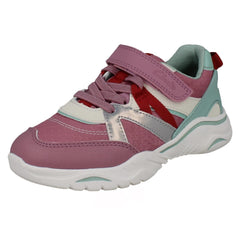 Kids Clarks Casual Colourblock Trainers Feather Pace