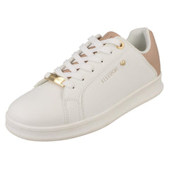 Ladies Elle Sport Lace Up Fashion Trainers F7431