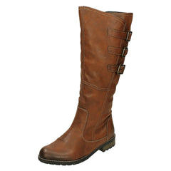 Ladies Remonte High Leg Biker Style Boot R3370