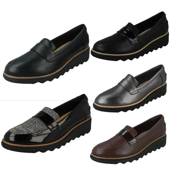 Ladies Clarks Casual Slip On Shoes Sharon Gracie