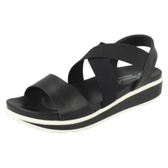 Ladies Savannah Low Wedge Sandals F10876