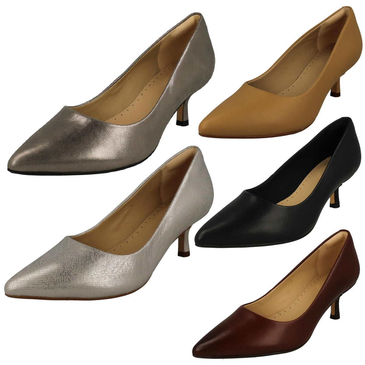Clarks Violet55 Rae Ladies Clarks Mid Heeled Court Shoes Violet55 Rae – Blunts Shoes