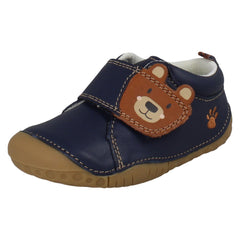 Boys Startrite Pre Walker Cruiser T Bar Shoes Bear Hug