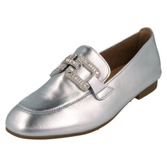 Ladies Gabor Smart Casual Loafer With Decorative Chain Detail 65.210