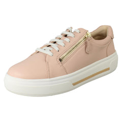 Ladies Clarks Artisan Platform Trainer Shoes - Hollyrose Zip