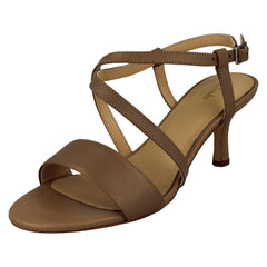 Ladies Clarks Strappy Heeled Sandals Amali Buckle