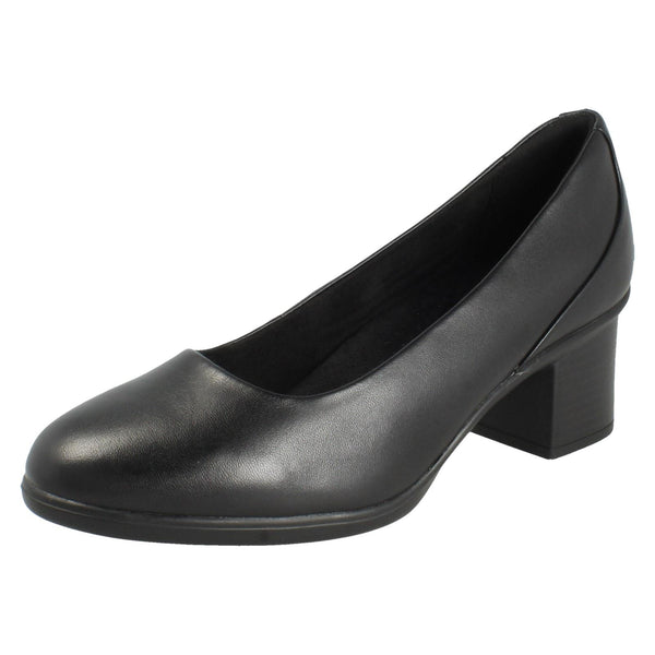 Ladies Clarks Court Shoes Shaya Poppy