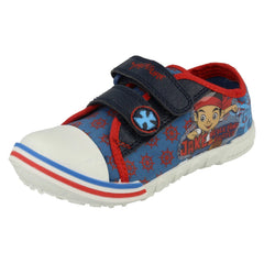 Boys Disney Canvas Shoe Jake Treasure