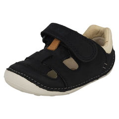 Boys Clarks Casual Shoes Tiny Ash