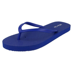 Ladies Spot On Toe Post Flip Flops