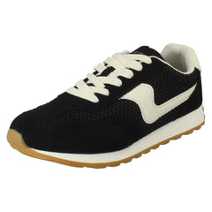 Ladies Elle Sport Casual Lace Up Trainers F7360