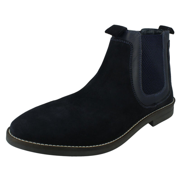 Mens Catesby Smart/Casual Elasticated Gusset Chelsea Ankle Boots SC2001