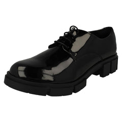 Ladies Clarks Modern Super-Chunky Sole Lace Up Shoes Teala Lace