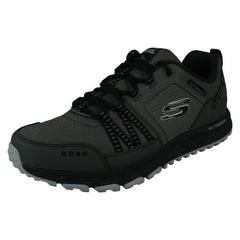 Mens Skechers Lace Up Walking Shoes - Escape Plan 51591