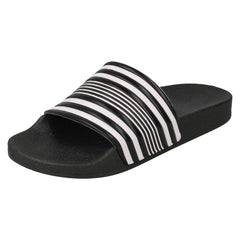 Boys Spot On Striped Slider Mules
