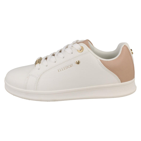 Ladies Elle Sport Lace Up Fashion Trainers F7431