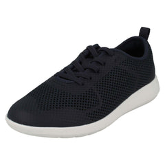 Childrens Boys Girls Clarks Lace Up Trainers Scape Soar K