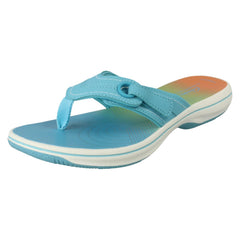 Ladies Clarks Flip Flop Sandals Brinkley Reyna