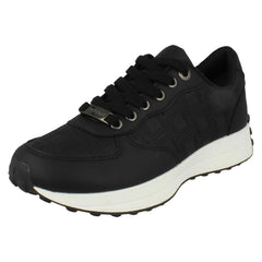 Ladies Elle Sport Lace Up Trainers F7317