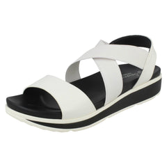 Ladies Savannah Low Wedge Sandals F10876