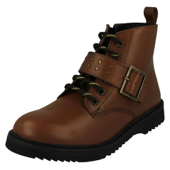 Girls Angry Angels By Startrite Buckle Detailed Ankle Boots Icon