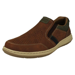 Mens Rieker Wide Fitting Loafer Shoes 17371
