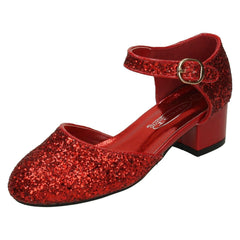 Girls Spot On Mid Heel Shoe