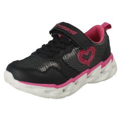 Girls Pineapple Casual Light Up Trainers H2692