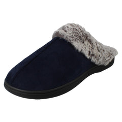 Laddies Padders Fur Lined Slippers Florrie