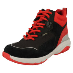 Childrens Clarks Gore-Tex Lace Up Ankle Boots Rock Race GTX K