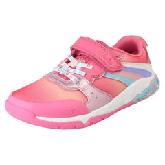 Girls Clarks Rainbow And Mermaid Tail Design Trainers Tidal Star K