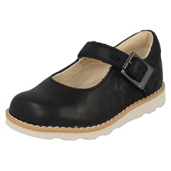Girls Clarks Air Spring Casual Shoes Crown Honor