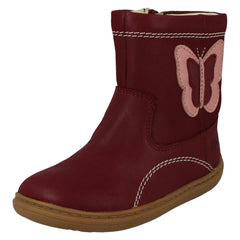 Girls Clarks Casual Boots Flash Midi T
