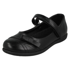 Girls Spot On School Shoes H2560