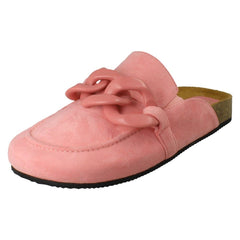 Ladies Spot On Flat Sliders F80541