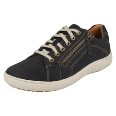 Ladies Clarks Casual Lace Up Trainers - Nalle Lace