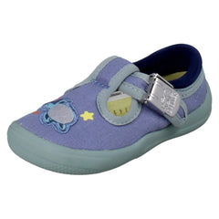 Childrens Unisex Clarks Canvas Briley Way