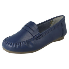 Ladies Down To Earth Leather Shoes F80445