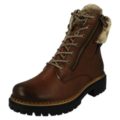 Ladies Rieker Fleece Lined Ankle Boots 72608
