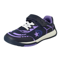 Unisex Childrens Clarks Hook and Loop Casual Trainers Cica Star Flex K