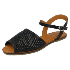 Ladies Leather Collection Casual Sandals