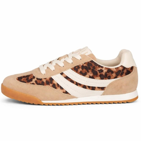 Ladies Elle Sport Retro Lace Up Mesh Trainers F7564
