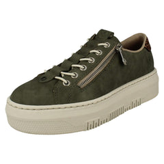 Ladies Rieker Elasticated Lace Trainer M1952