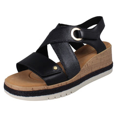 Ladies Clarks Wedge Sandals Kidiki Sun